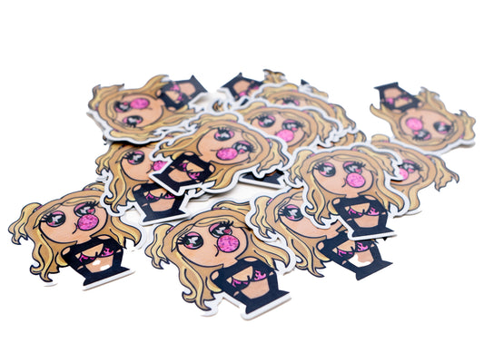 GLITTER BUBBLES STICKER